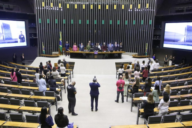 Sessão Solene na Câmara dos Deputados