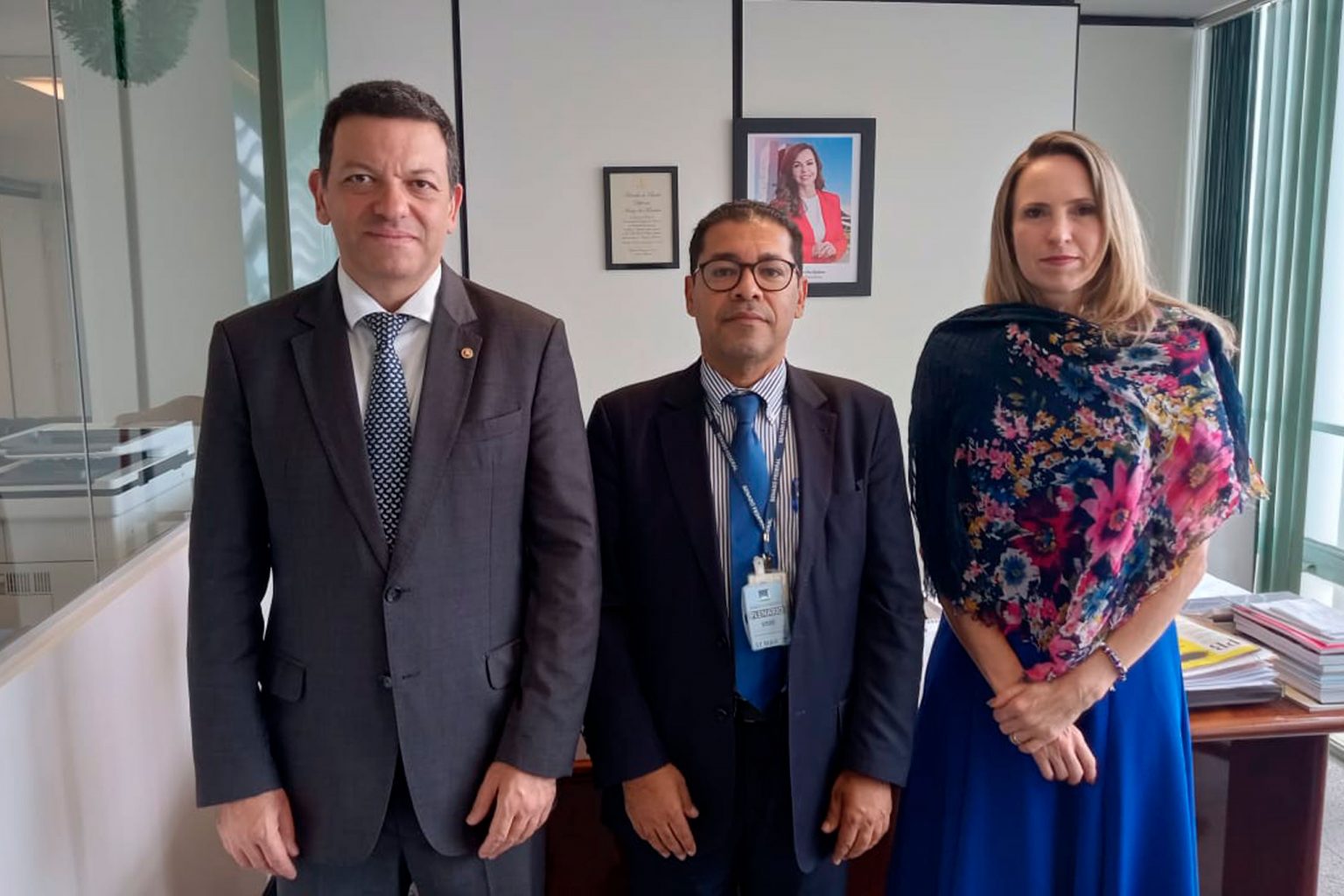 Reunião com assessoria de senadores