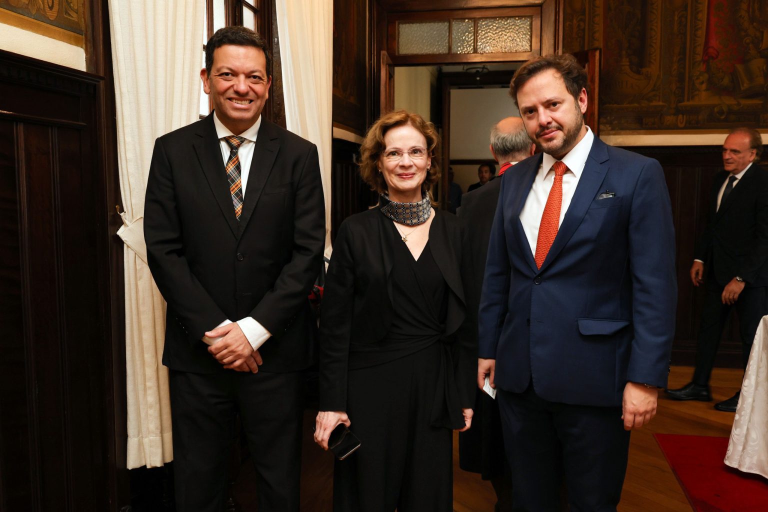 Fernando Pereira, Silvia Rocha e André Lemos Jorge