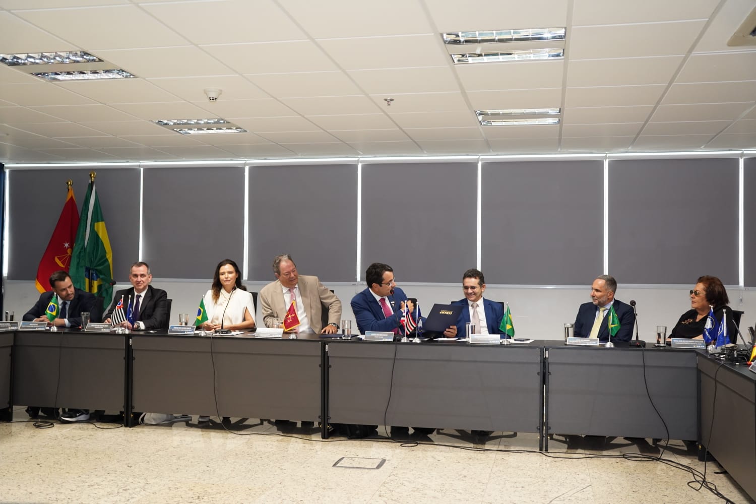 Em Brasília, diretoria tem audiências com ministros e participa de reuniões